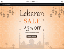 Tablet Screenshot of everbestshoes.com